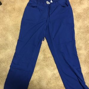 blue greys scrub pants